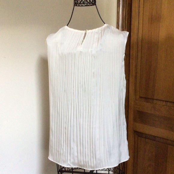 LAFAYETTE 148 SLEEVELESS SILK BLOUSE SIZE SMALL - Picture 5 of 7